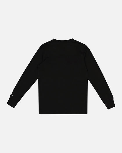Jordan Kids' Major League Jordan Script Long Sleeve T-Shirt Black