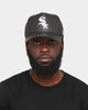 New Era Chicago White Sox 'PU Leather' 9FORTY K-Frame Strapback Black Leather