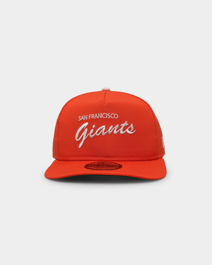 New Era San Francisco Giants 'OTC Chrome Prolight' Golfer Snapback Orange