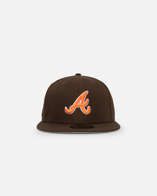 New Era Atlanta Braves 'Walnut Orange' 59FIFTY Fitted Brown/Orange