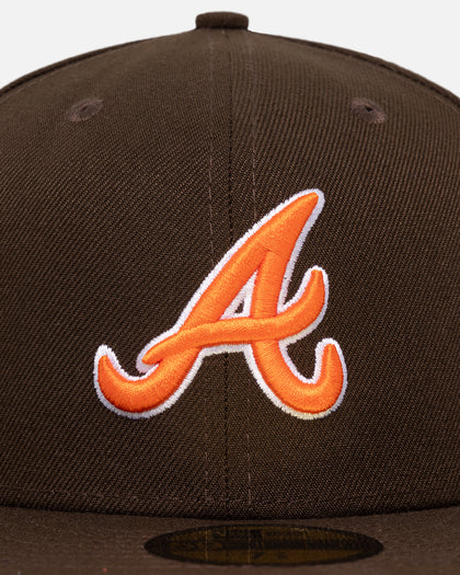New Era Atlanta Braves 'Walnut Orange' 59FIFTY Fitted Brown/Orange