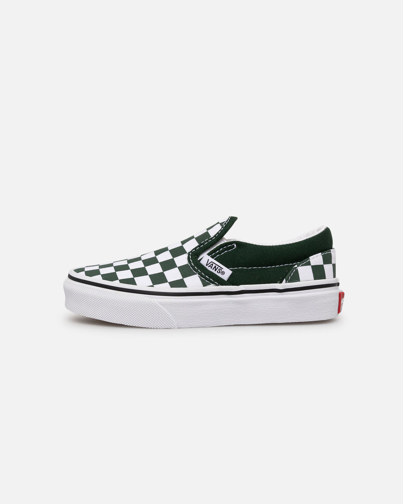 Vans Kids' Classic Slip-On Colour Theory (PS) Checkerboard/Black