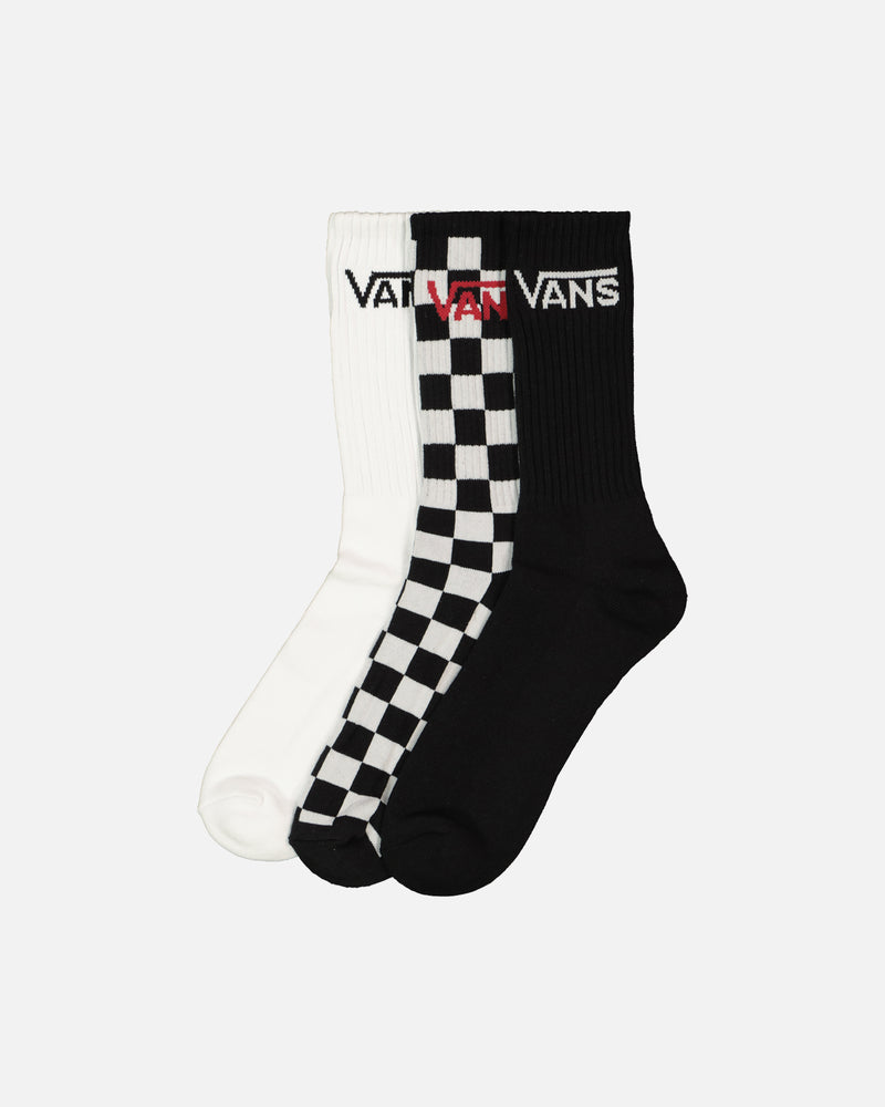 Vans Classic Crewcut Socks 6.5-9 3 Pack White