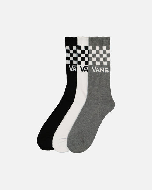 Vans Classic Check Crewcut Socks 3 Pack (US9.5-13) Multi