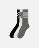 Vans Classic Check Crewcut Socks 3 Pack (US9.5-13) Multi