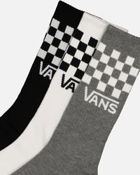 Vans Classic Check Crewcut Socks 3 Pack (US9.5-13) Multi