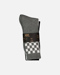 Vans Classic Check Crewcut Socks 3 Pack (US9.5-13) Multi