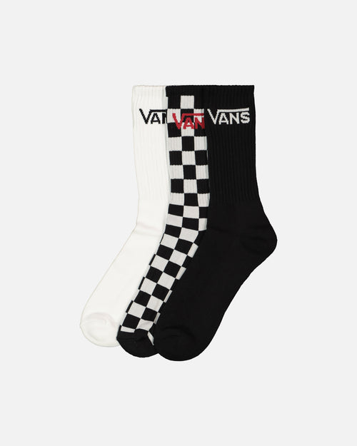 Vans Classic Crewcut Socks 9.5-13 3 Pack White