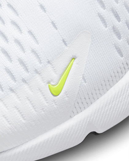 Nike Women's Air Max 270 White/Volt-Bright Crimson