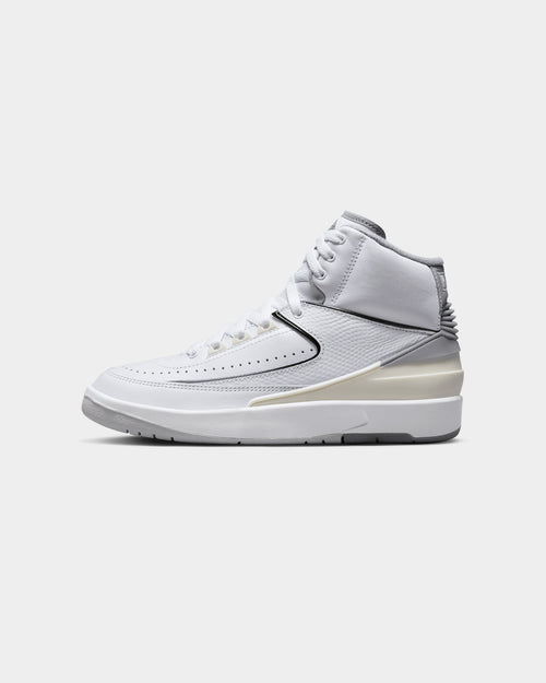 Jordan Kids' Air Jordan 2 Retro (GS) "Cement Grey" White/Cement Grey