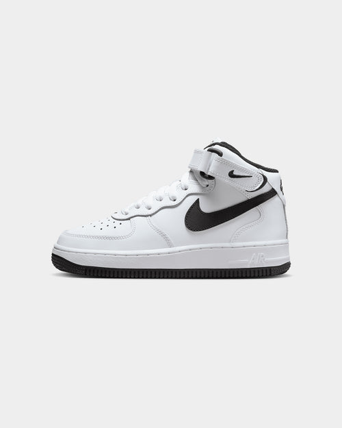 Nike Kids' Air Force 1 Mid LE White/Black