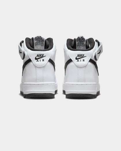 Nike Kids' Air Force 1 Mid LE White/Black