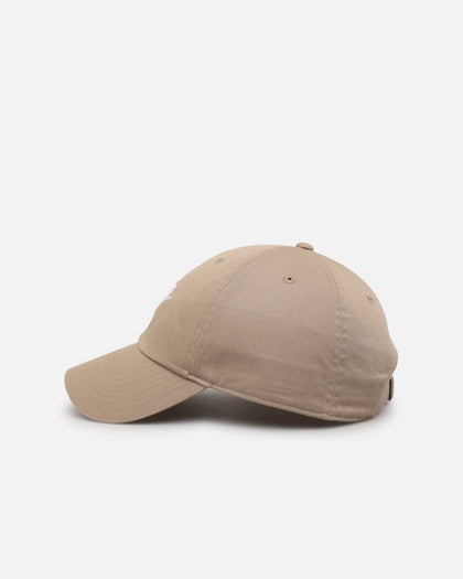 Nike Club Unstructured Futura Wash Strapback Cap Khaki/White
