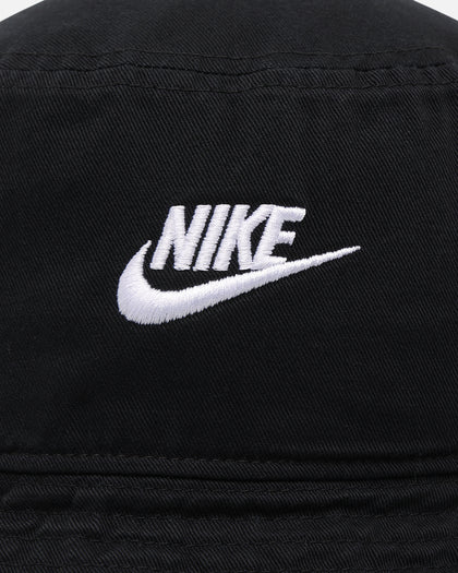 Nike Apex Futura Washed Bucket Hat Black/White