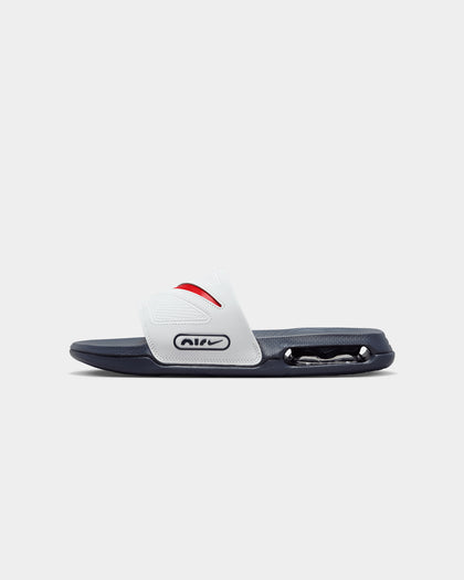 Nike Air Max Cirro Slides Photon Dust/University Red