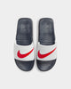 Nike Air Max Cirro Slides Photon Dust/University Red