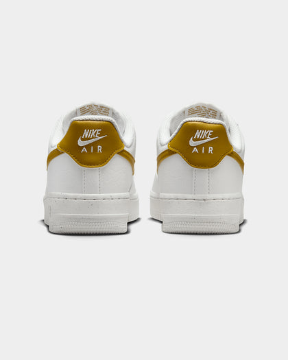 Nike Women's  Air Force 1 '07 SE "Bronzine" Summit White/Bronzine