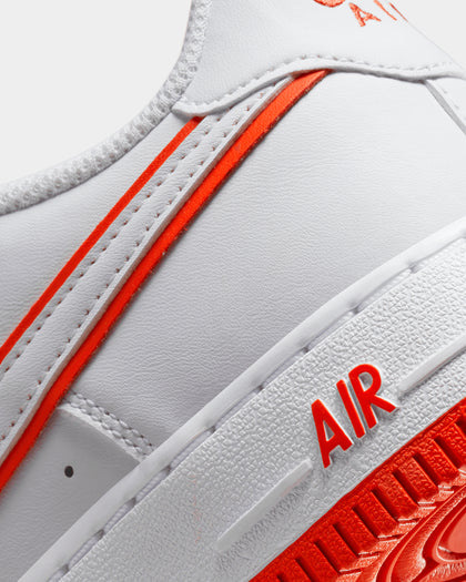 Nike Kids' Air Force 1 (GS) White/Picante Red