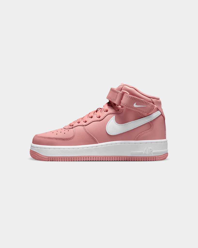 Nike Kids' Air Force 1 Mid LE (GS) Red Stardust/White | Culture Kings