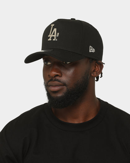 New Era Los Angeles Dodgers 'Metal Badge' 9FORTY K-Frame Snapback Black/Silver