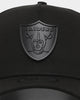 New Era Las Vegas Raiders 'Metal Badge' 9FORTY K-Frame Snapback Black/Black