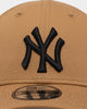 New Era New York Yankees Core 9FORTY Casual Strapback Wheat/Black