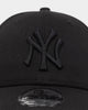 New Era New York Yankees 'Black On Black' 9FORTY Casual Strapback Black/Black