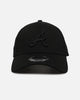 New Era Atlanta Braves 'Black On Black' 9FORTY Casual Strapback Black/Black