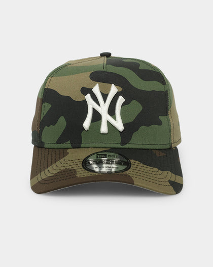 New Era New York Yankees 'Core Camo' 9FORTY A-Frame Snapback Camo/White