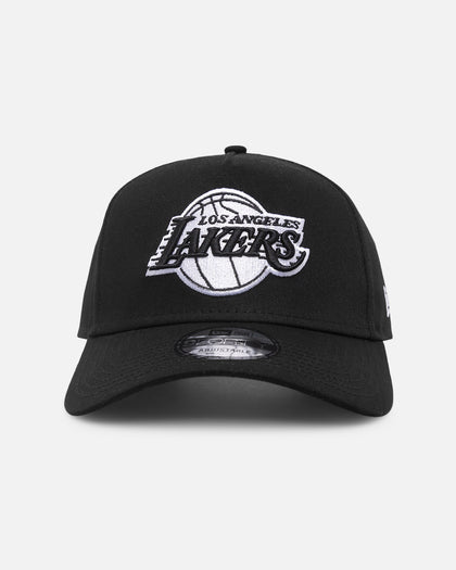 New Era Los Angeles Lakers 'Black/White' 9FORTY A-Frame Snapback Black/White