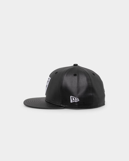 New Era Las Vegas Raiders 'Core PU Leather' 59FIFTY Fitted Black/White