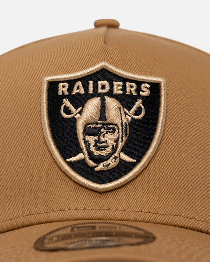 New Era Las Vegas Raiders 'Wheat/Grey Undervisor' 9FORTY A-Frame Snapback Wheat/Black