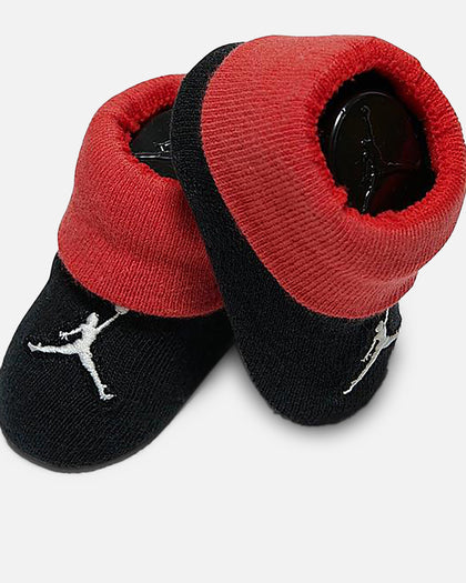 Jordan Infants' Chicago Bulls All Over Print Essentials 3 Piece Set Black