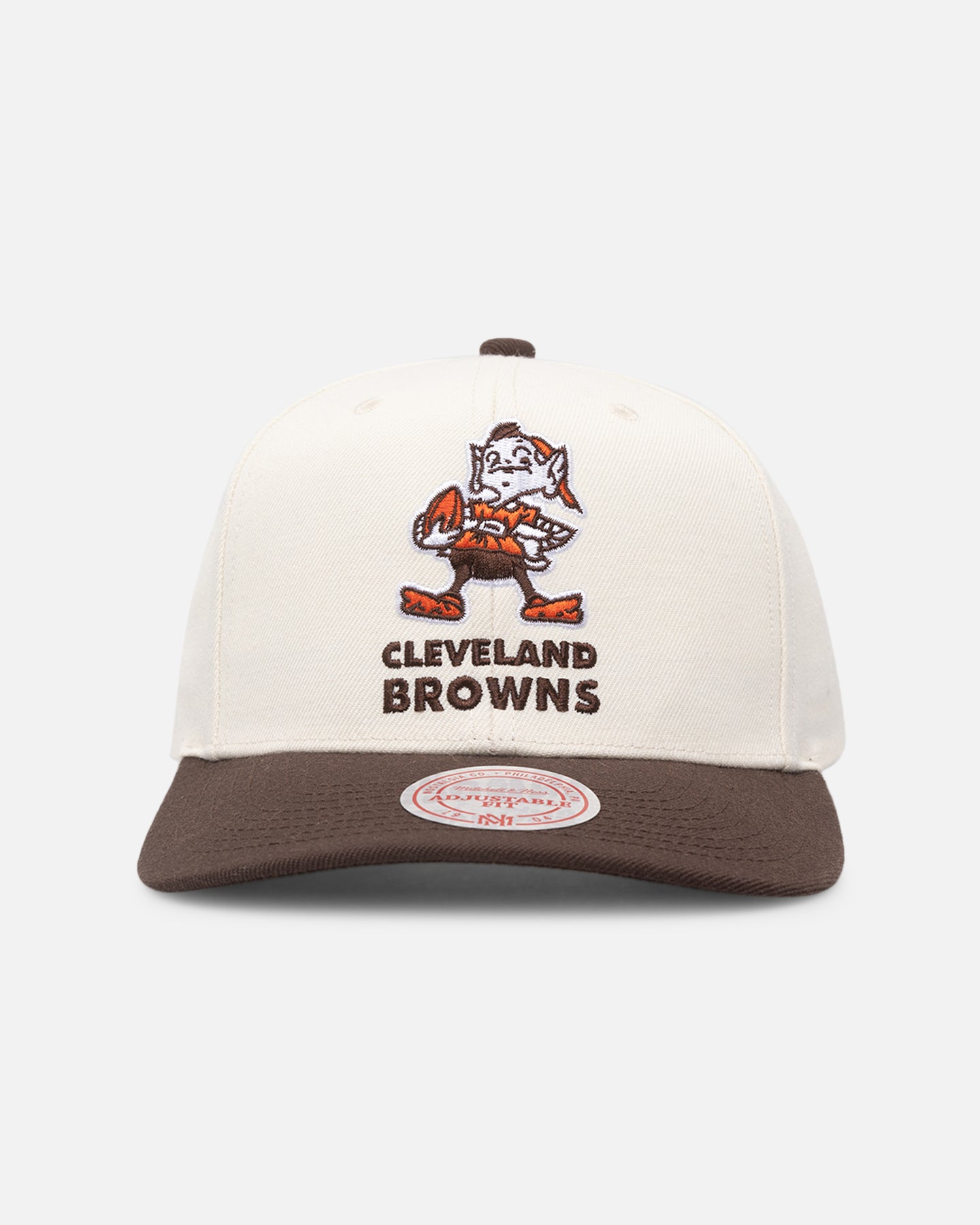 90s CLEVELAND Browns MC グレガー・ヤンガン コラボ Mitchell & Ness Cleveland Browns Go Team Go OG Snapback Vintage