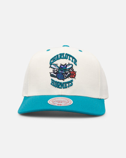 Mitchell & Ness Charlotte Hornets Go Team Go OG Snapback Vintage Cream