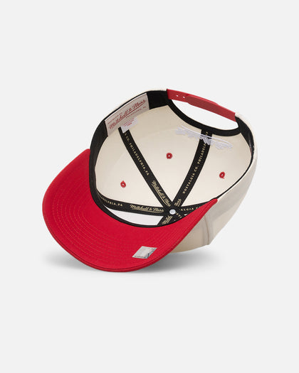 Mitchell & Ness Chicago Bulls Go Team Go OG Snapback Vintage Cream