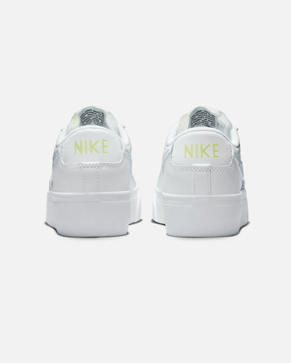 Nike Women's Blazer Low Platform White/Blue Tint