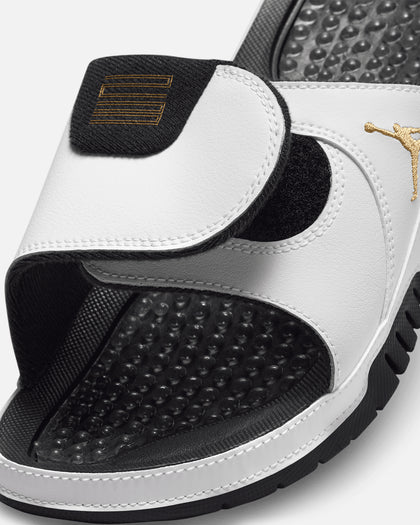Jordan Hydro Xi Retro Slides White/Metallic Gold