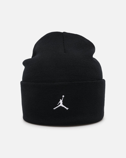 Jordan Peak Essential Beanie Black/White
