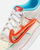 Nike Kids' Air Force 1 LV8 2 BG HD "Holiday Cookies" (GS) Pale Ivory/White