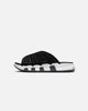 Nike Air More Uptempo Slides Black/White