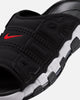 Nike Air More Uptempo Slides Black/White