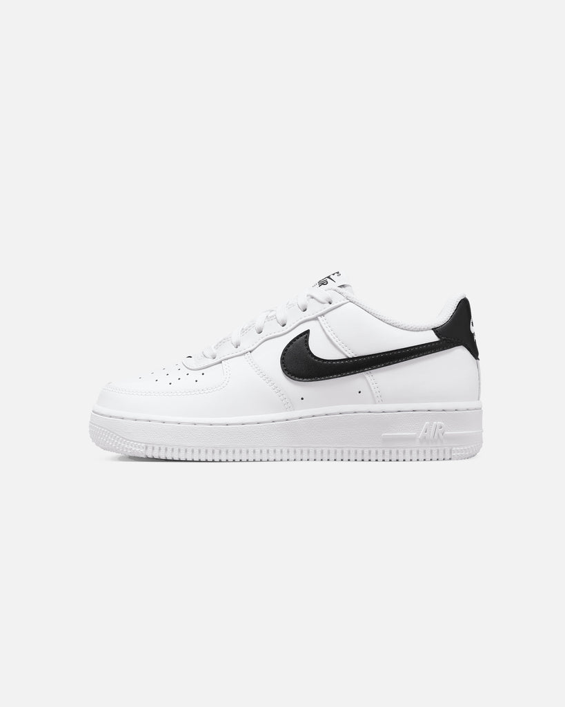 junior black and white air force 1