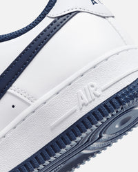 Nike Kids' Air Force 1 (GS) White/Midnight Navy