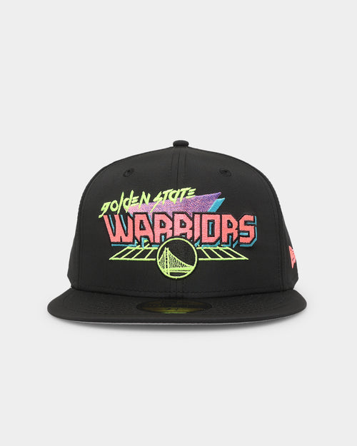 New Era Golden State Warriors 'Arcade' 59FIFTY Fitted Black