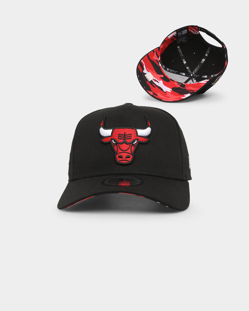 New Era Chicago Bulls 'Camo Underbrim' 9FORTY K-Frame Snapback Black