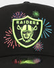 New Era Oakland Raiders 'New Year's Eve' 9FORTY A-Frame Snapback Black