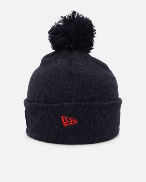 New Era Red Bull Essential Pom Beanie Dark Blue