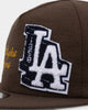 New Era Los Angeles Dodgers Letterman Golfer Snapback Dark Brown