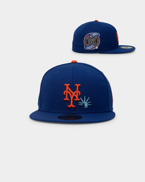 New Era New York Mets-Yankees Subway Statue 59FIFTY Fitted Blue
